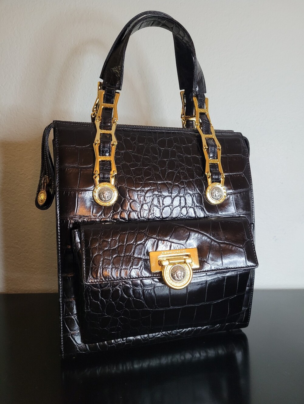 Gianni Versace Top-Handle Bag - Picture 2 of 15